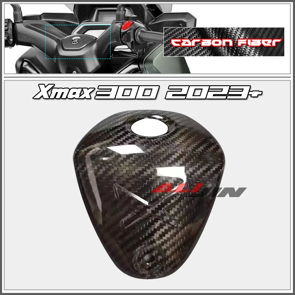 100% Real Carbon fiber For YAMAHA Xmax 300 Xmax300 2023+ 2024 Motorcycle Handlebar Upper Central Cover Headstock Cover Fairing
100% Real Carbon fiber For YAMAHA Xmax 300 Xmax300 2023+ 2024 Motorcycle Handlebar Upper Central Cover Headstock Cover Fairing