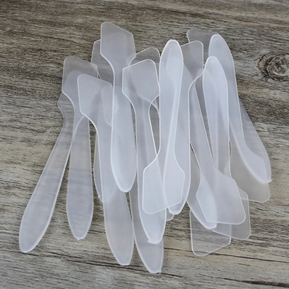 150Pcs Plastic Spatula Makeup Spatula Tool for Cream Scooping Face Body Lotion Application DIY Skincare Sampling Clean
150Pcs Plastic Spatula Makeup Spatula Tool for Cream Scooping Face Body Lotion Application DIY Skincare Sampling Clean