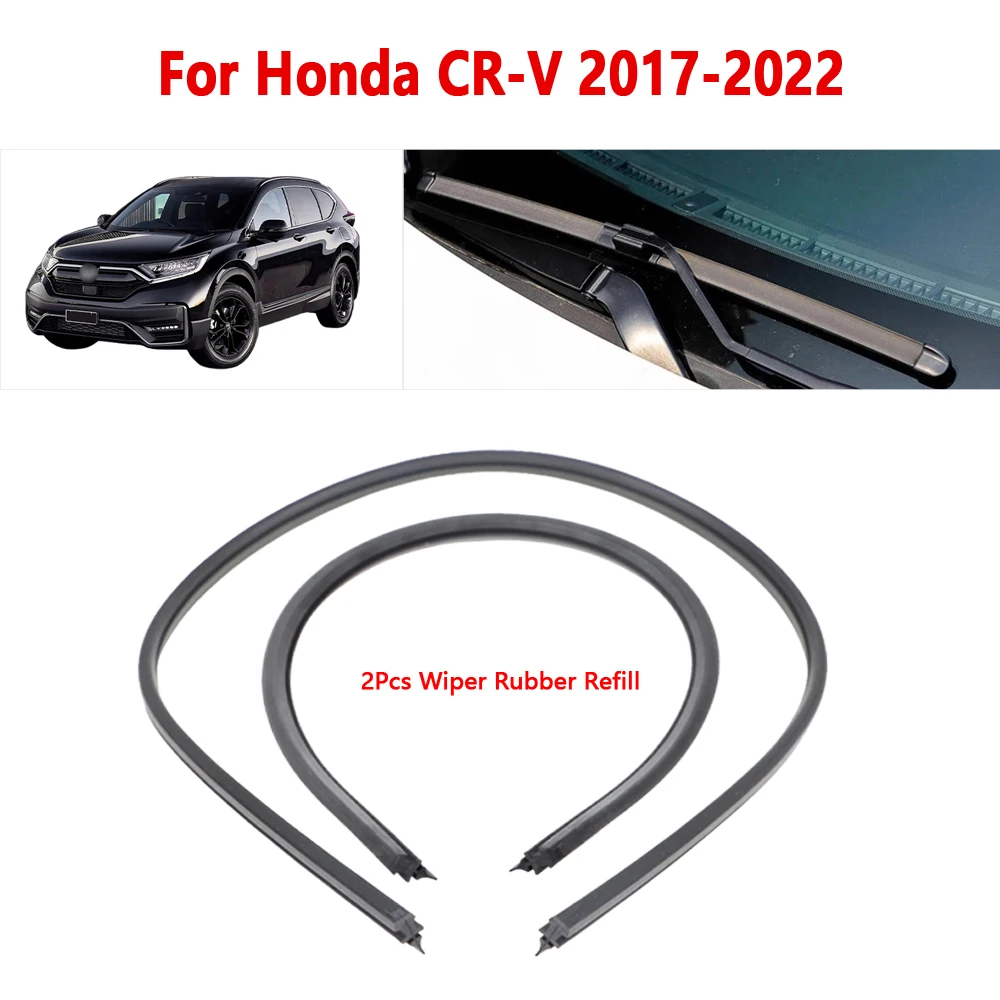 Wiper Rubber Strip for Honda CR-V 2017 2018 2019 2020 2021 2022 Car Wiper Refill Accessories 1Pair
Wiper Rubber Strip for Honda CR-V 2017 2018 2019 2020 2021 2022 Car Wiper Refill Accessories 1Pair