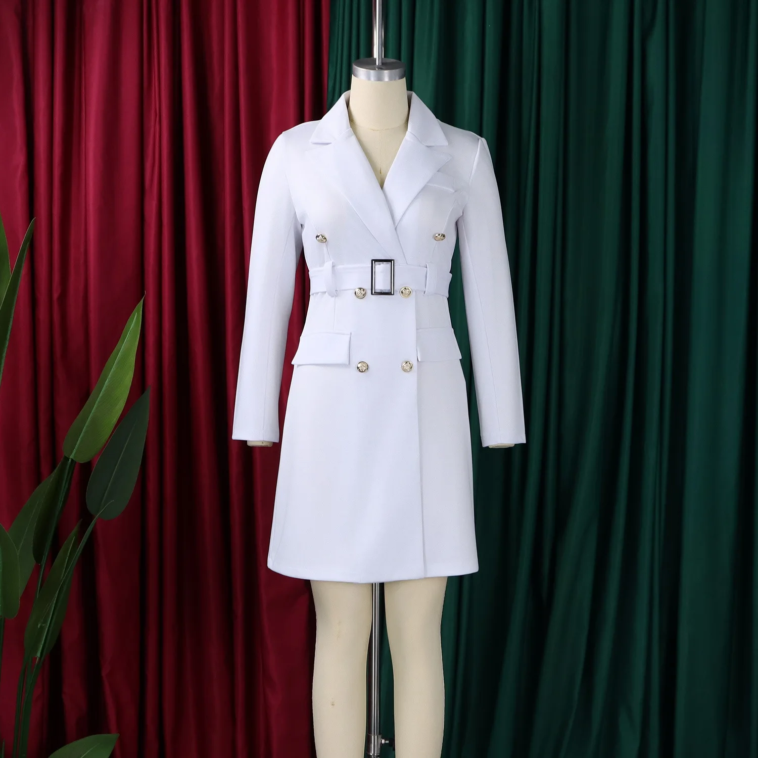 2026 Korean Style Women's Mid-Length Double-Breasted Suit Jacket Spring Windbreaker Long Sleeve Casual Commute Fashion
2026 Korean Style Women's Mid-Length Double-Breasted Suit Jacket Spring Windbreaker Long Sleeve Casual Commute Fashion