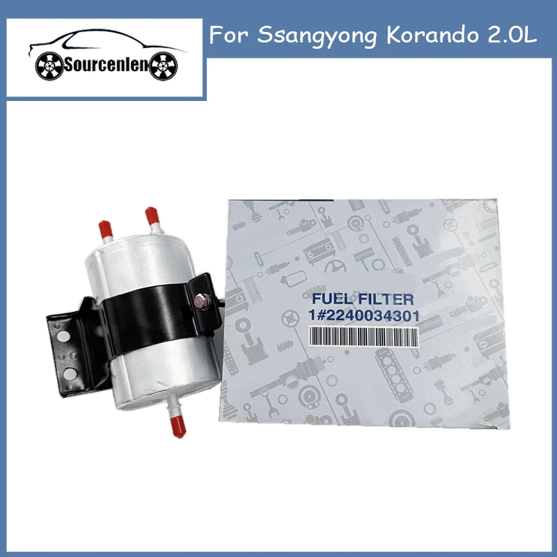 2240034302 2240034301 Fuel Filter For Ssangyong Korando 2.0L
2240034302 2240034301 Fuel Filter For Ssangyong Korando 2.0L
