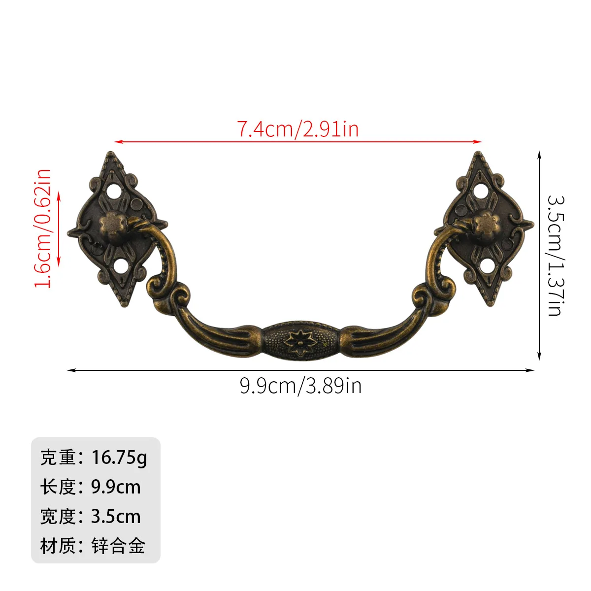 2PC Arch Furniture Hardware Handle,Vintage Cabinet Pulls,Bronze Tone Suitcase Holder Zinc Alloy Drawer Handle Bronze Antique
2PC Arch Furniture Hardware Handle,Vintage Cabinet Pulls,Bronze Tone Suitcase Holder Zinc Alloy Drawer Handle Bronze Antique