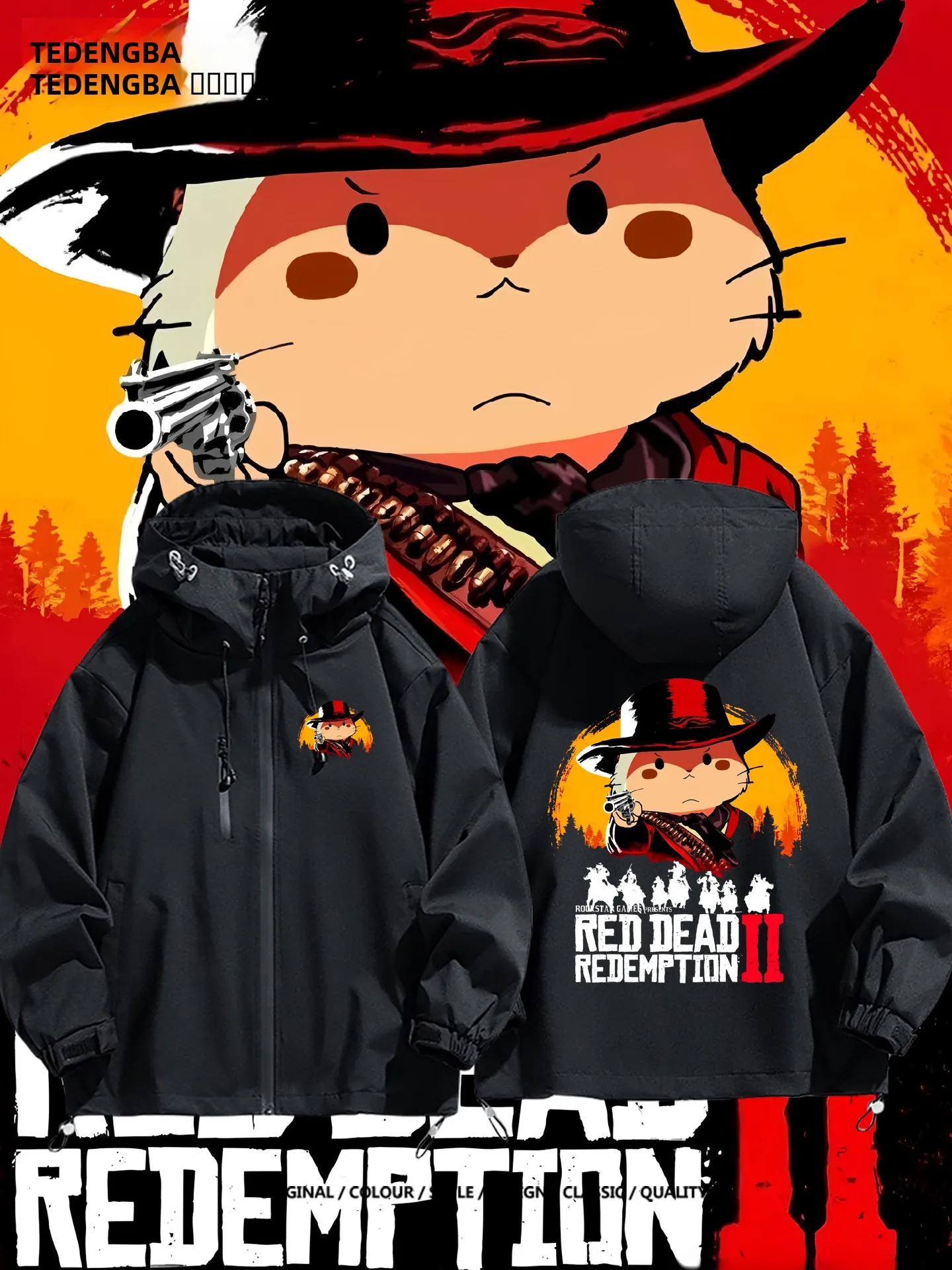 Casual Loose Men's Cartoon Hiking Jaet Windproof Polyester Fiber Hooded Zipper Closure Long Sve Geometric Patterned Jaet
Casual Loose Men's Cartoon Hiking Jaet Windproof Polyester Fiber Hooded Zipper Closure Long Sve Geometric Patterned Jaet