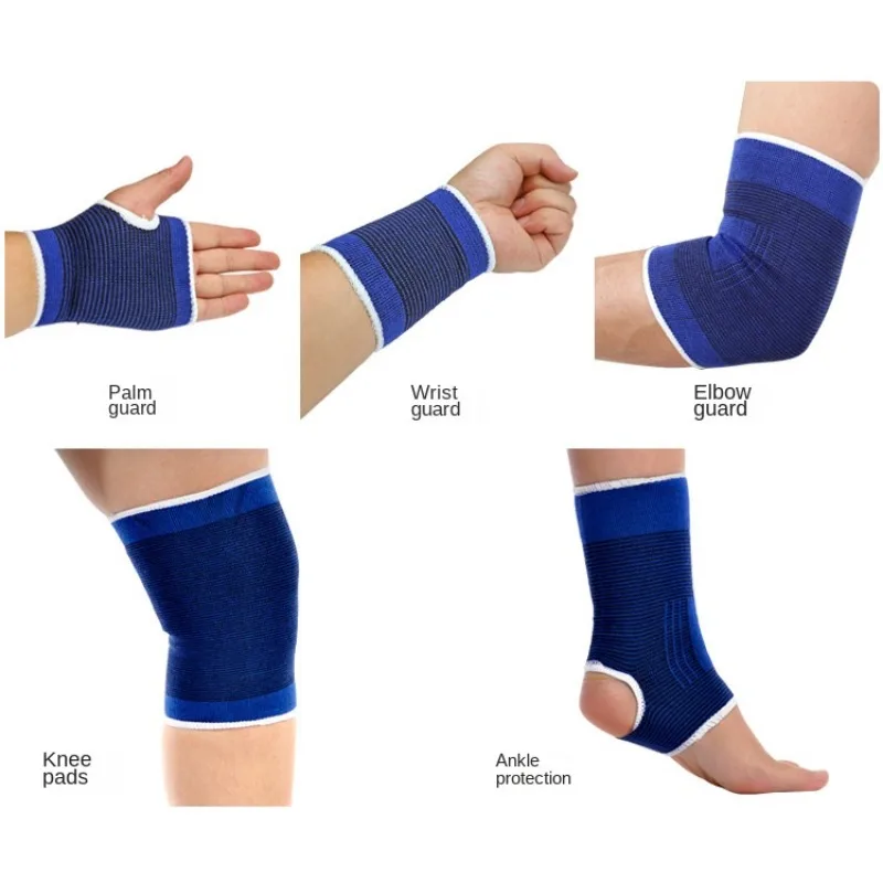1Pair Football Basketball Training Knee Elbow Protection Ankle Brace Elastic Ankle Support Elbow Wrist Knee Support For Sports
1Pair Football Basketball Training Knee Elbow Protection Ankle Brace Elastic Ankle Support Elbow Wrist Knee Support For Sports