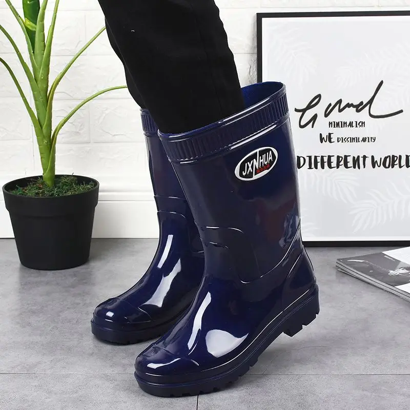 Men's Waterproof Anti-Slip Insulated Rain Boots Mid Calf Rubber Work Shoes for Chef Fishing Farming Car Wash Kitchen Duty
Men's Waterproof Anti-Slip Insulated Rain Boots Mid Calf Rubber Work Shoes for Chef Fishing Farming Car Wash Kitchen Duty