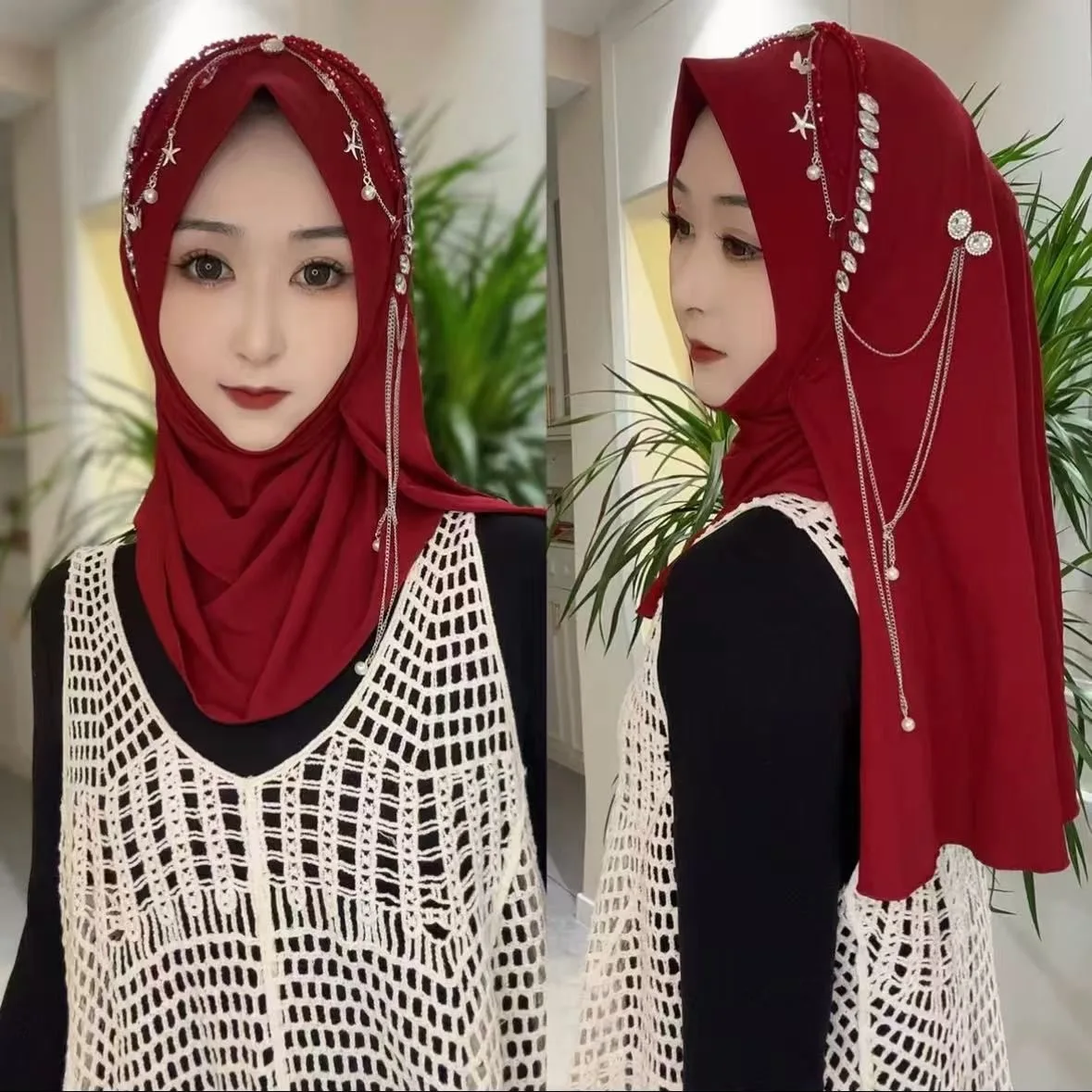 Мусульманский хиджаб для женщин, шарф, головной убор, молитвенный исламский шифоновый дышащий шарф, Малайзийский африканский летний простой шарф
Мусульманский хиджаб для женщин, шарф, головной убор, молитвенный исламский шифоновый дышащий шарф, Малайзийский африканский летний простой шарф