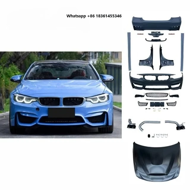 For 14-19 4 Series F32 F33 F36 Upgrade to M4 BodyKit Front Rear Bumper Front Grille Fender Hood Side Skirt Bumper Kits
For 14-19 4 Series F32 F33 F36 Upgrade to M4 BodyKit Front Rear Bumper Front Grille Fender Hood Side Skirt Bumper Kits