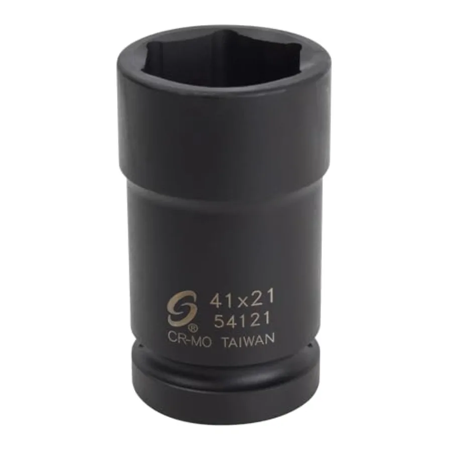 Sunex 54121 1" Drive Combination Budd Wheel Impact Socket 41mm x 21mm
Sunex 54121 1" Drive Combination Budd Wheel Impact Socket 41mm x 21mm