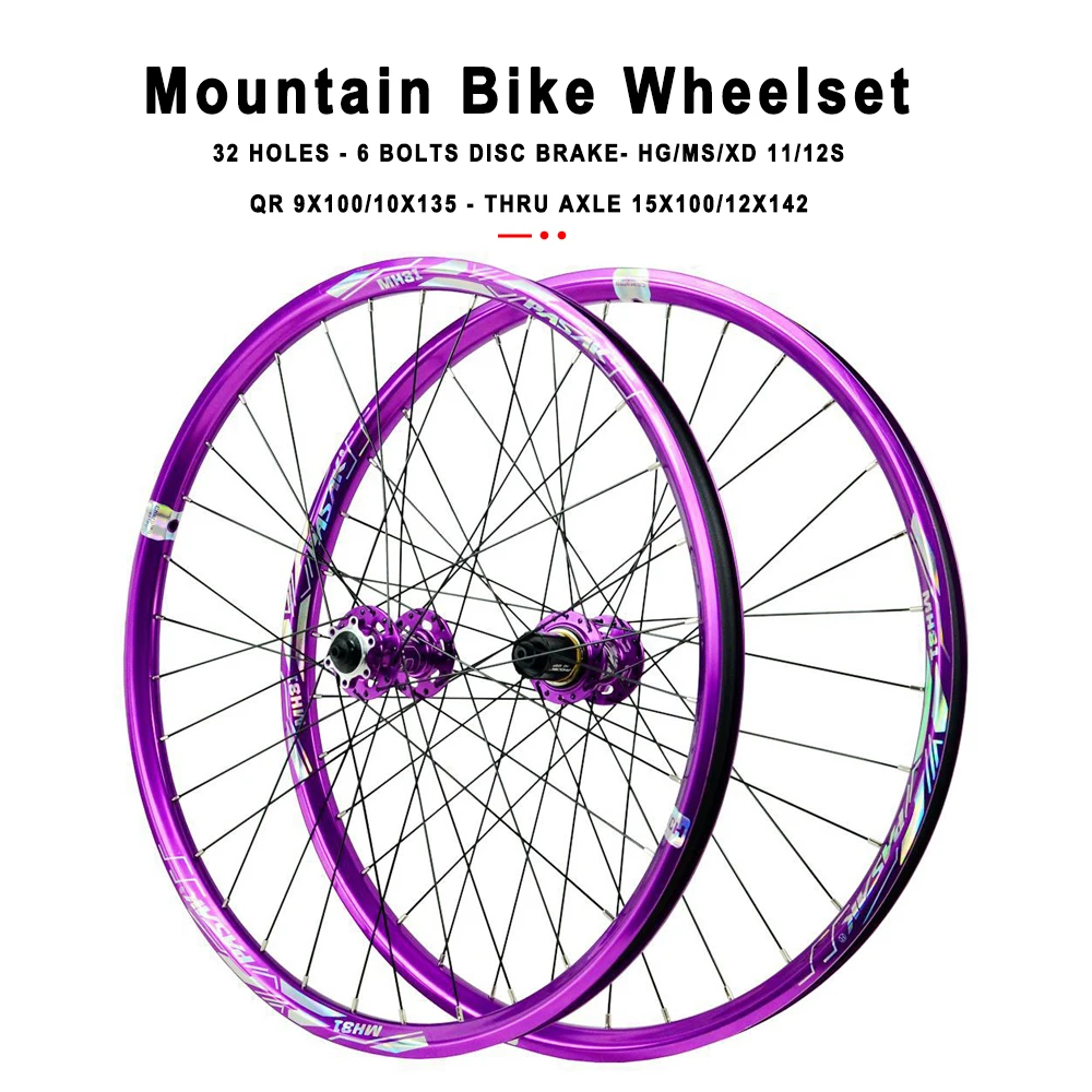 Pasak Mtb Wheelset 32 Holes 6-bolts Disdc Brake HG MS XD 11-12S Hub Driver 120 Click QR and Thru Axle Adapter Schrader Valve Rim
Pasak Mtb Wheelset 32 Holes 6-bolts Disdc Brake HG MS XD 11-12S Hub Driver 120 Click QR and Thru Axle Adapter Schrader Valve Rim