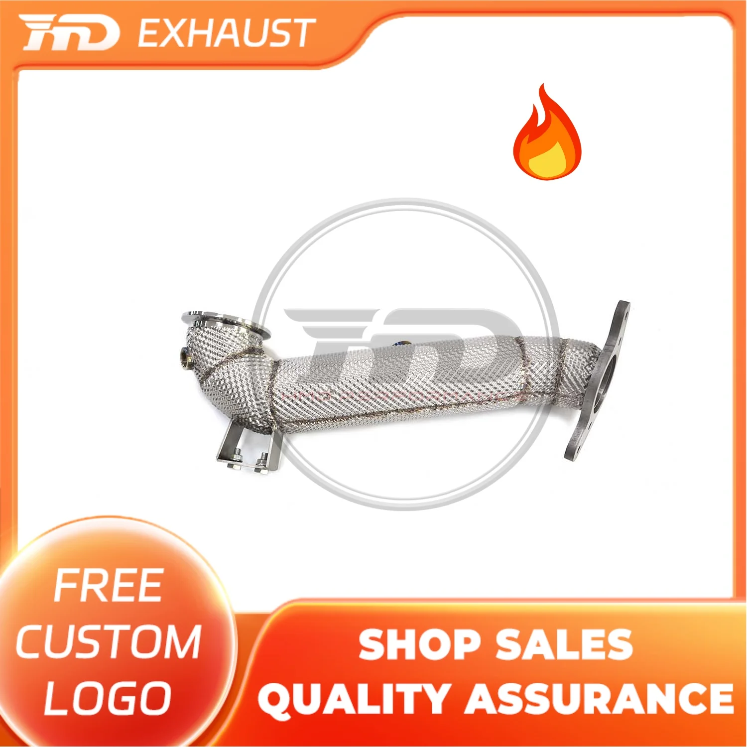 HMD Hot sale Stainless steel Downpipe for Chevrolet Malibu 1.5T Exhaust System High Flow With Heat Shield Racing Pipe
HMD Hot sale Stainless steel Downpipe for Chevrolet Malibu 1.5T Exhaust System High Flow With Heat Shield Racing Pipe