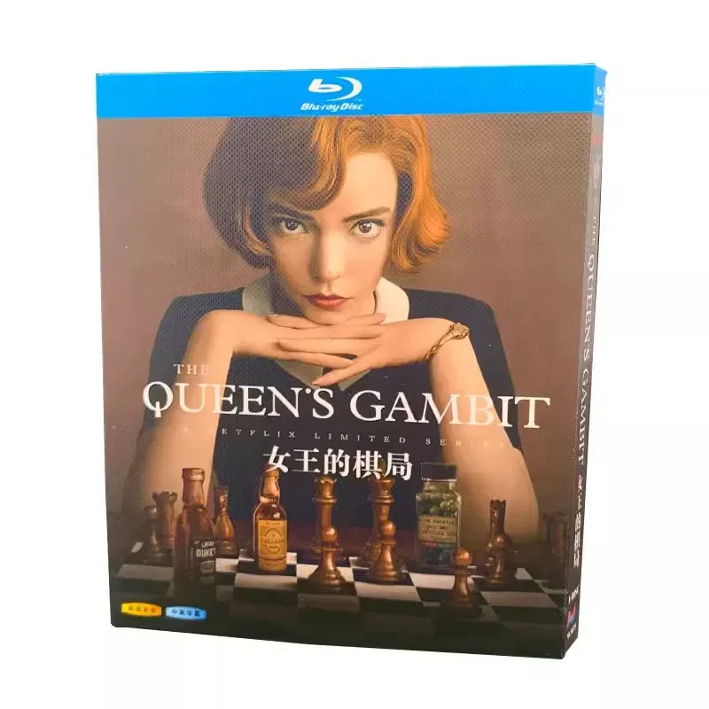 BD Blu-ray High Definition American Drama Queen's Gambit Season 1 Full Version 2-Disc Box Set with Chinese Subtitles
BD Blu-ray High Definition American Drama Queen's Gambit Season 1 Full Version 2-Disc Box Set with Chinese Subtitles