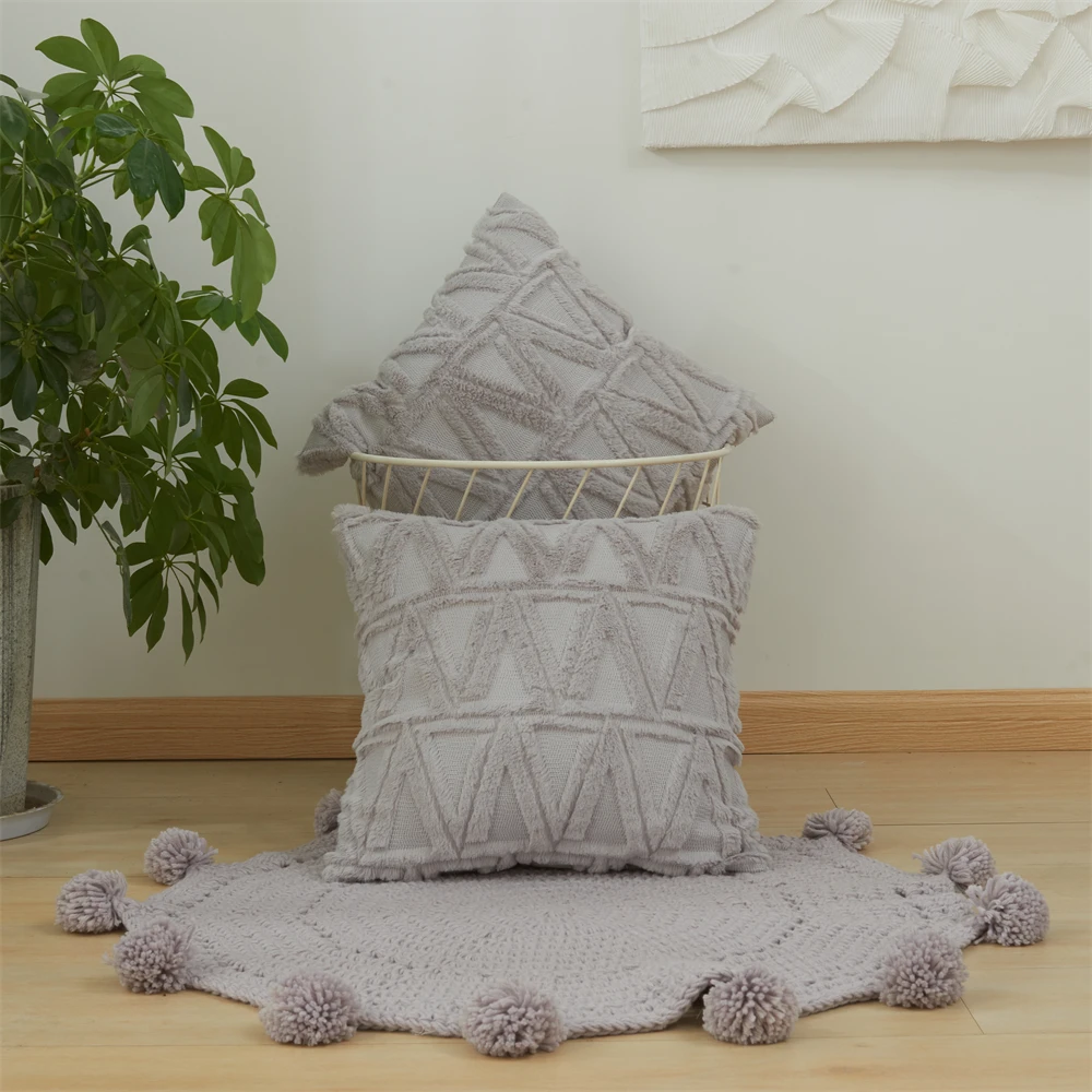Light Grey Cushion Cover 45x45cm Short Plush Autumn Decoration Pillowcases Pillow Cover for Sofa Living Room Chair Home Decor
Light Grey Cushion Cover 45x45cm Short Plush Autumn Decoration Pillowcases Pillow Cover for Sofa Living Room Chair Home Decor