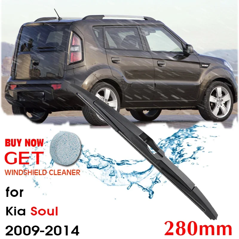 Car Wiper blade Rear Back Window Windscreen Windshield Wipers For KIA Soul Hatchback 280mm 2009-2014 Auto Accessories
Car Wiper blade Rear Back Window Windscreen Windshield Wipers For KIA Soul Hatchback 280mm 2009-2014 Auto Accessories