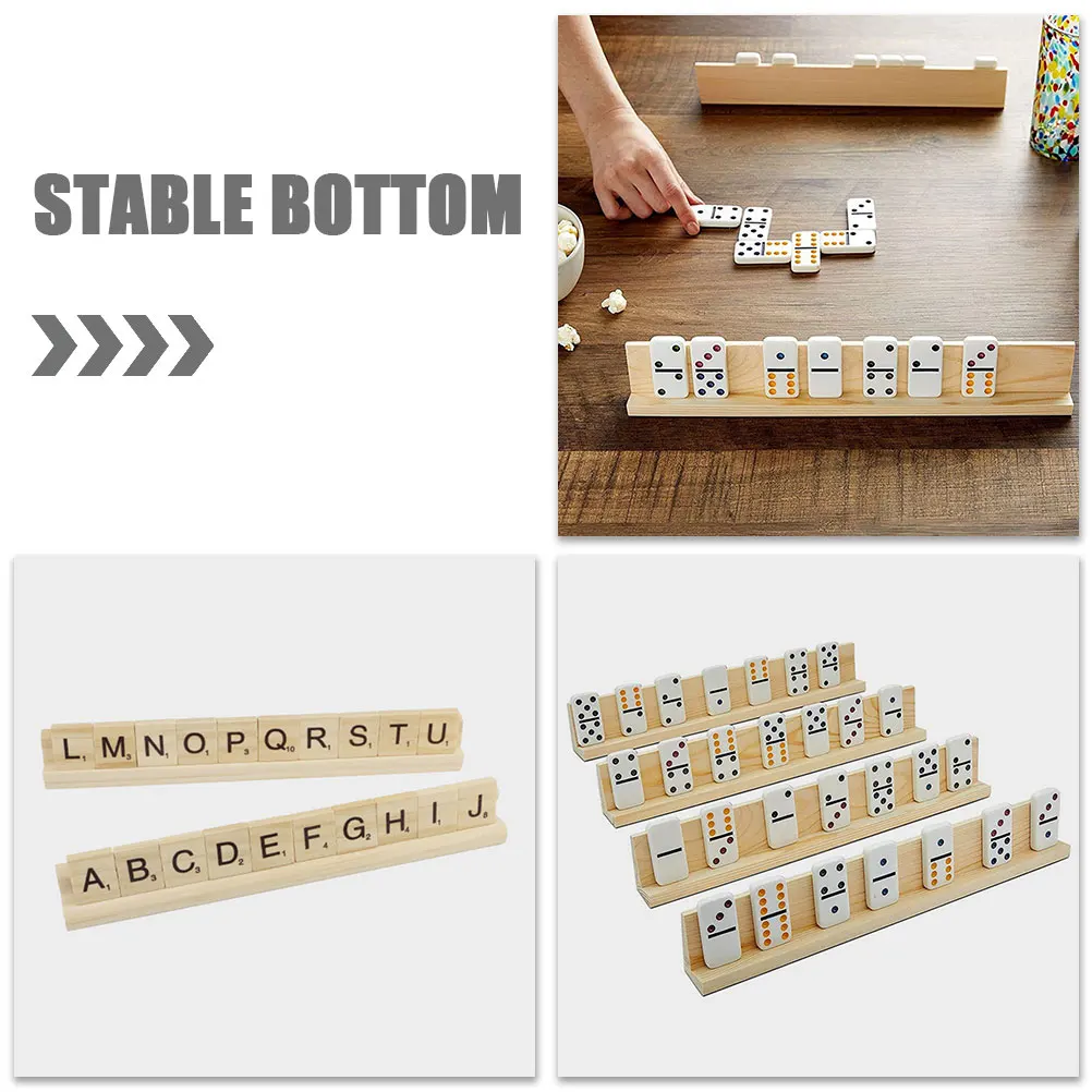 Wooden Letter Ornaments Domino Cards Bases Multi-function Holders Desktop DIY Game Trays Racks
Wooden Letter Ornaments Domino Cards Bases Multi-function Holders Desktop DIY Game Trays Racks