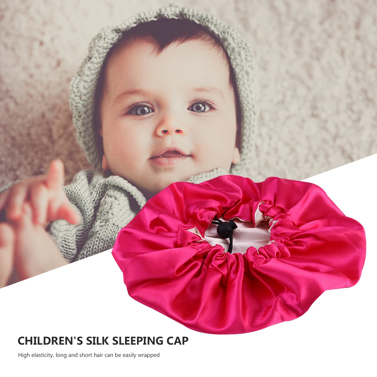 3Pcs Elastic Satin Kids Sleeping Hat Lightweight Breathable Adjustable Hair Caps Baby Bath Protection
3Pcs Elastic Satin Kids Sleeping Hat Lightweight Breathable Adjustable Hair Caps Baby Bath Protection
