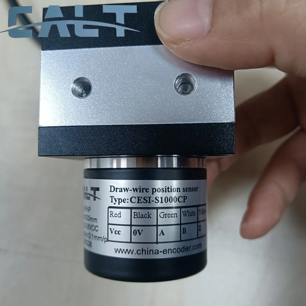 CALT Draw-wire Sensor CESI-S1000 1000mm Stroke 0.1mm/pulse Encoder Type
CALT Draw-wire Sensor CESI-S1000 1000mm Stroke 0.1mm/pulse Encoder Type