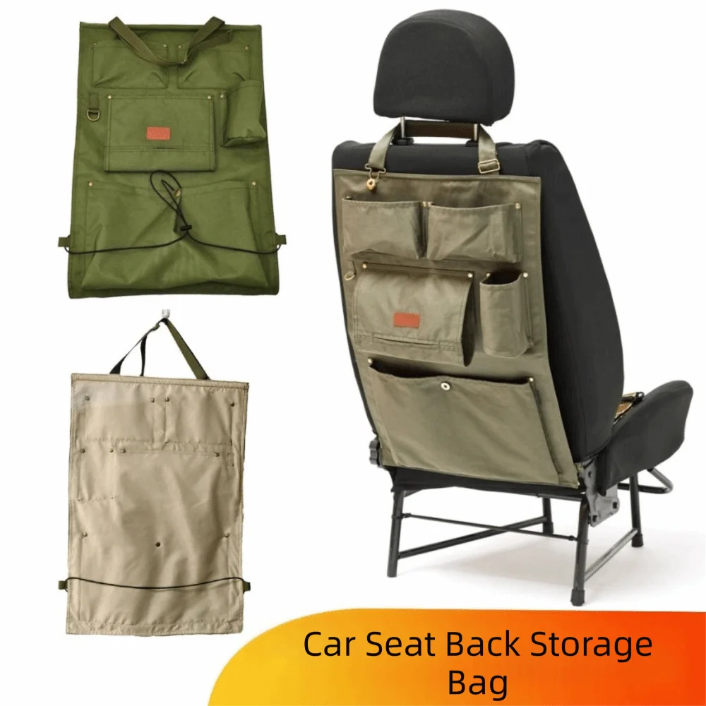 Multiple Compartment Car Seats Back Organizer Bottle Holder Lightweight Design Backseat Storage Pocket Kick Mat Canvas Material
Multiple Compartment Car Seats Back Organizer Bottle Holder Lightweight Design Backseat Storage Pocket Kick Mat Canvas Material