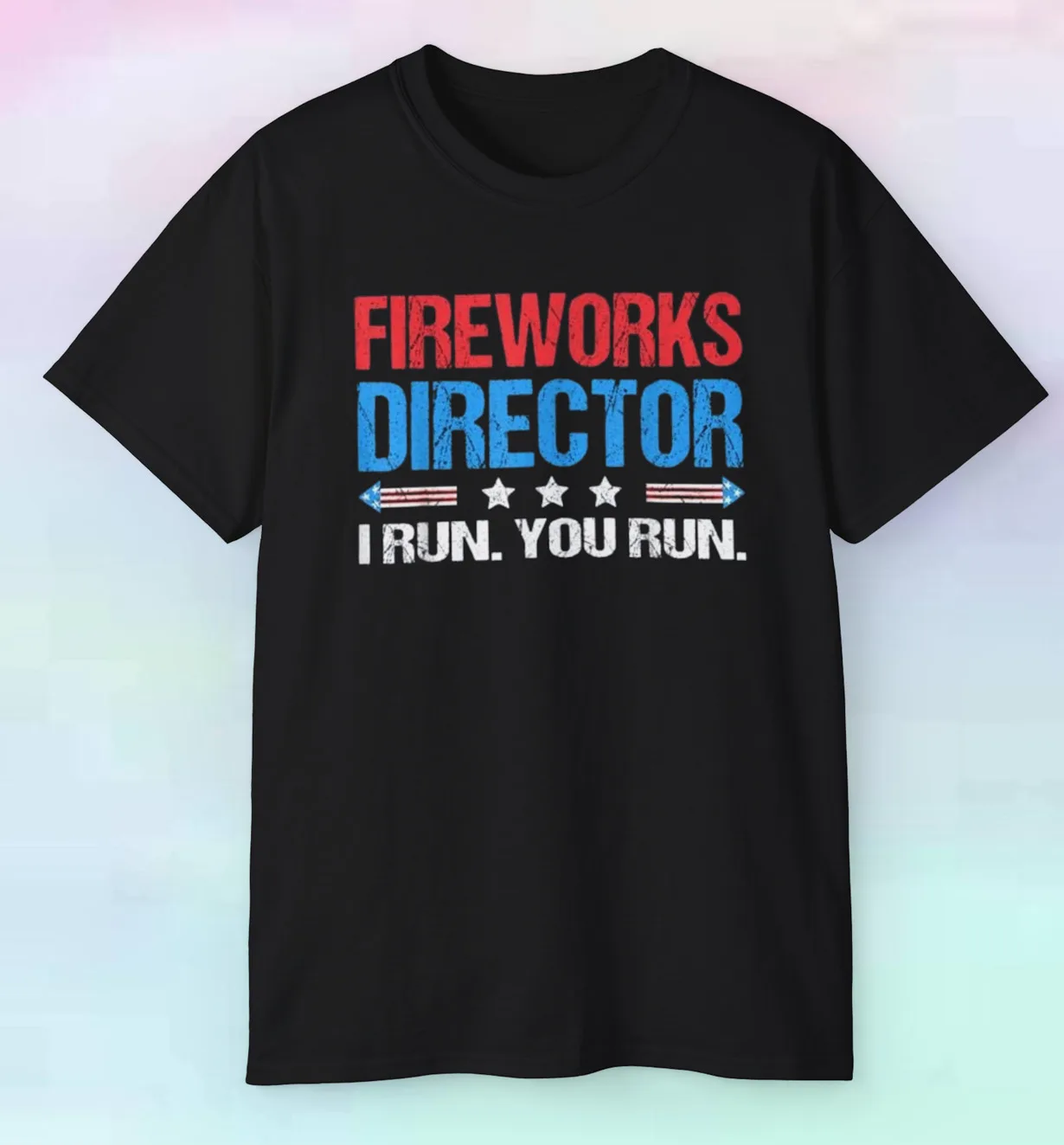 Men's Fireworks Director I Run You Run Shirt | USA American 4th of July | S-5XL
Men's Fireworks Director I Run You Run Shirt | USA American 4th of July | S-5XL