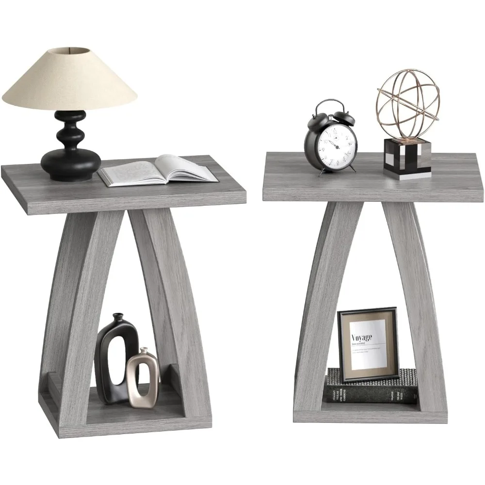 End Tables Living Room, Side Table Beside Sofa, Nightstand for Bedroom, Couch Side Table with Shelf, Modern End Table for Living
End Tables Living Room, Side Table Beside Sofa, Nightstand for Bedroom, Couch Side Table with Shelf, Modern End Table for Living