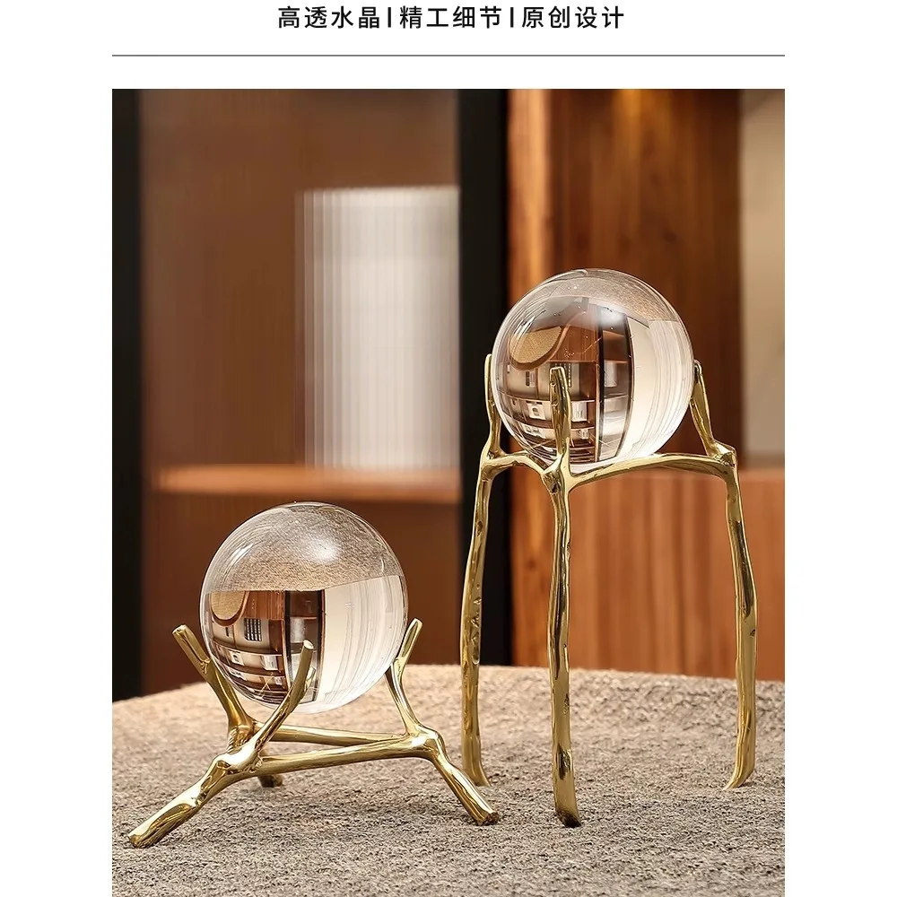 *Modern luxury brass yellow crystal ball ornaments, living room, study cabinet, office desk, wine cabinet, home decoration
*Modern luxury brass yellow crystal ball ornaments, living room, study cabinet, office desk, wine cabinet, home decoration