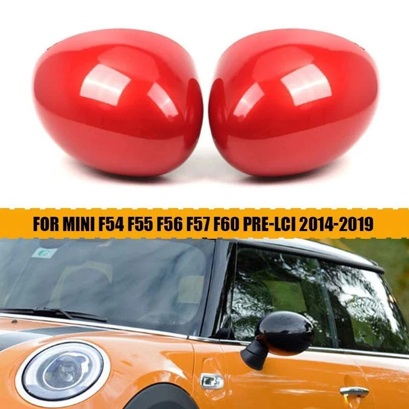 Крышка бокового зеркала заднего вида автомобиля красная для Mini Cooper F54 F55 F56 F60 2014-2019 LHD
Крышка бокового зеркала заднего вида автомобиля красная для Mini Cooper F54 F55 F56 F60 2014-2019 LHD