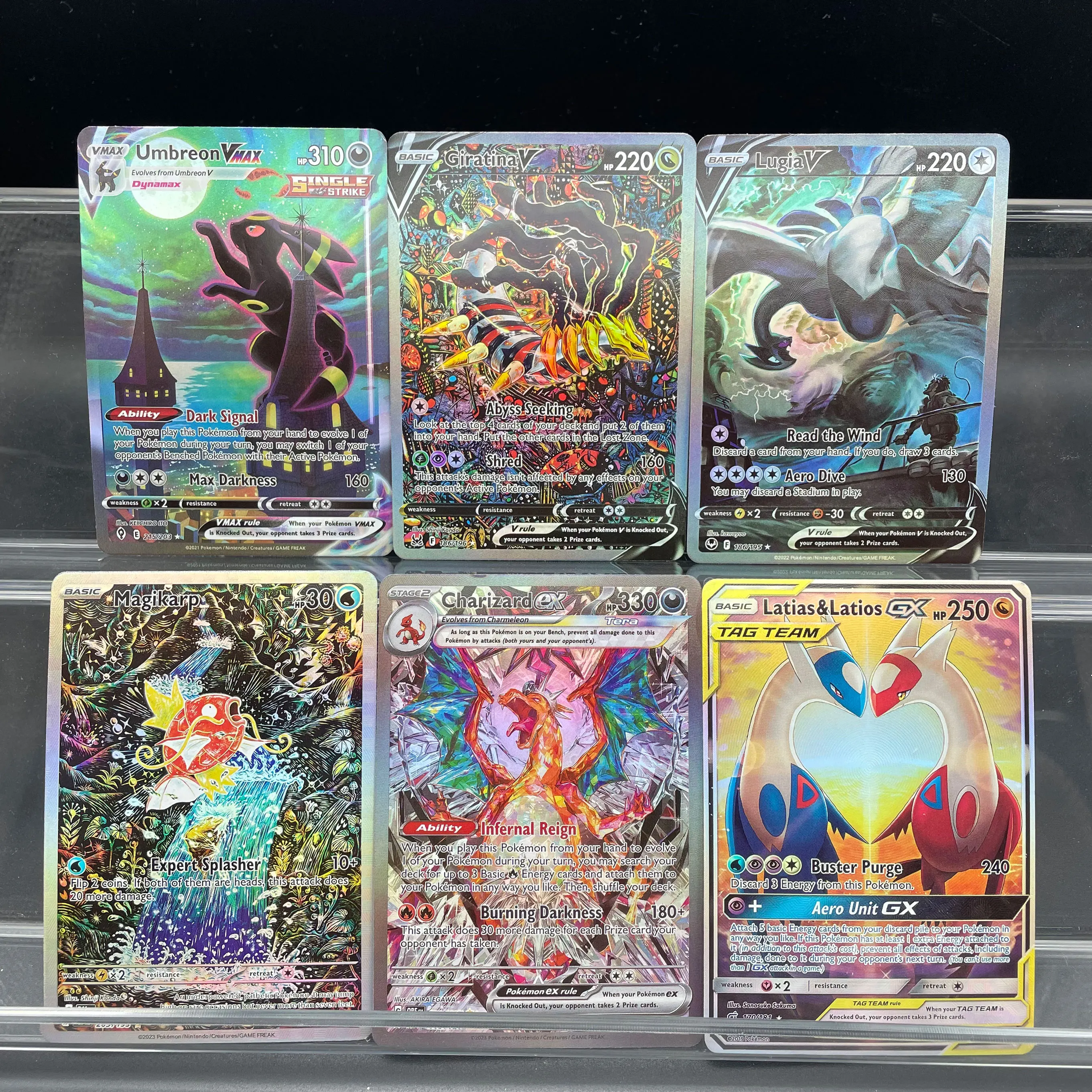 Dit Ptcg Self-Made Collection Card Vaporeon Vmax Pichu Gx Rayquaza Vmax Umbreon Vmax Giratina Vstar Refractive Color Flash Gift
Dit Ptcg Self-Made Collection Card Vaporeon Vmax Pichu Gx Rayquaza Vmax Umbreon Vmax Giratina Vstar Refractive Color Flash Gift