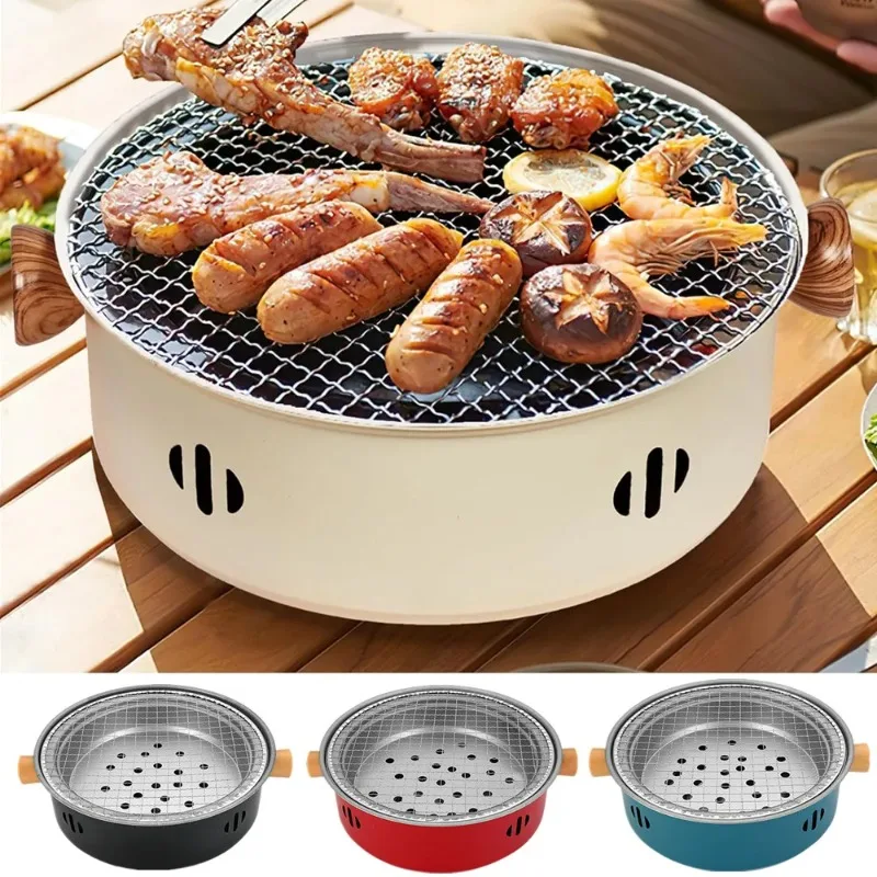 Home Outdoor Mini Charcoal Barbecue Grill Portable BBQ Stove for Camping Picnic
Home Outdoor Mini Charcoal Barbecue Grill Portable BBQ Stove for Camping Picnic