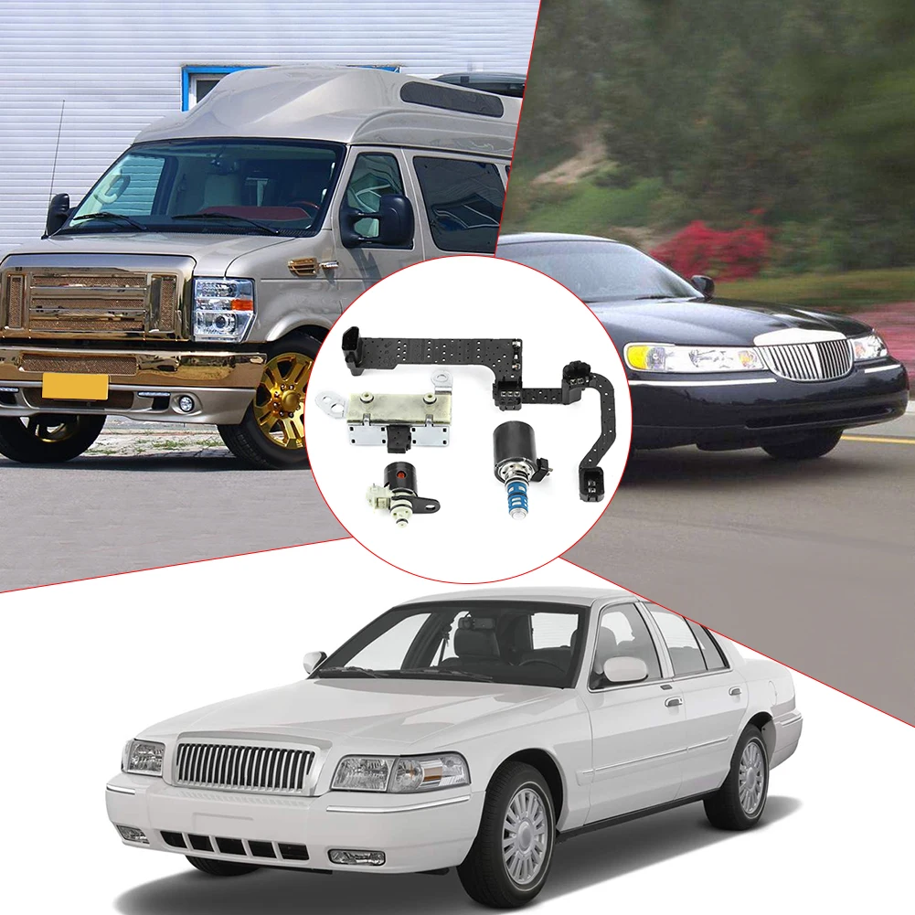4R70W,4R75W,Car Solenoid, 4Pcs Transmission Solenoid Valve Kit Fit for Ford E150 E250 E350 F150 2005-2008 4R70W
4R70W,4R75W,Car Solenoid, 4Pcs Transmission Solenoid Valve Kit Fit for Ford E150 E250 E350 F150 2005-2008 4R70W