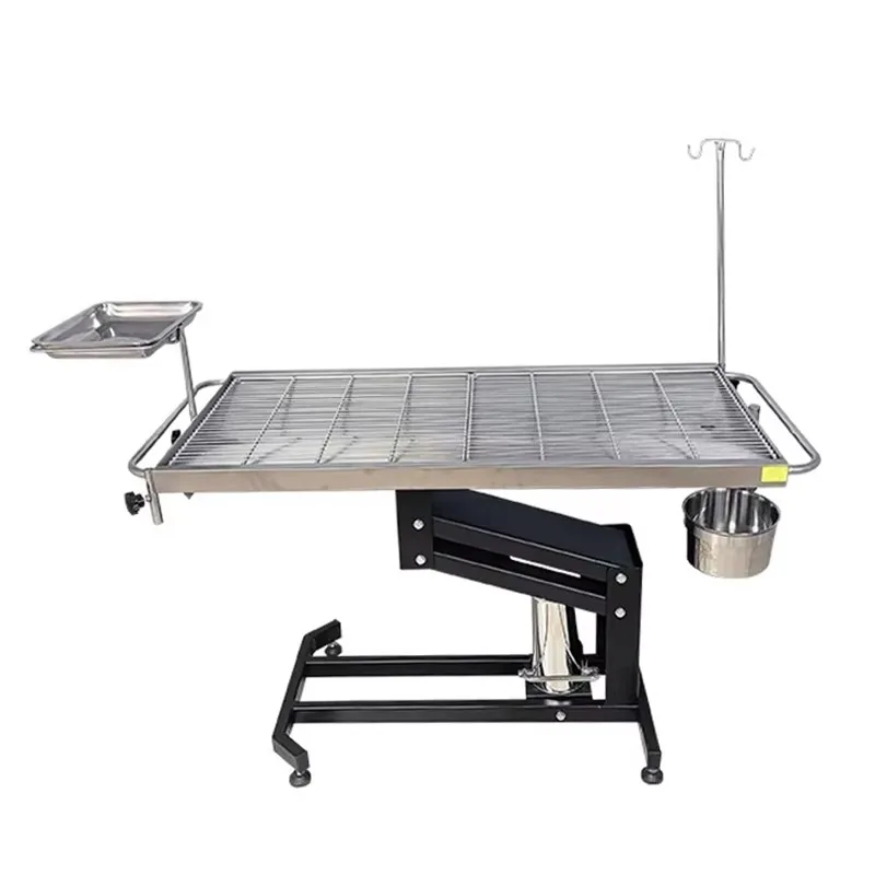 Instruments Pets Stainless Steel Hydraulic Examination Table Portable Operation Veterinary Surgical Table
Instruments Pets Stainless Steel Hydraulic Examination Table Portable Operation Veterinary Surgical Table
