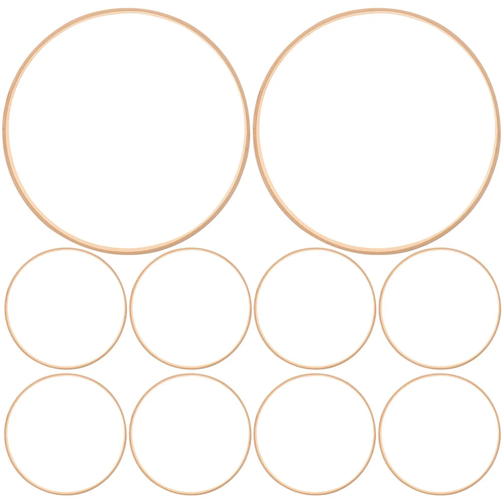 10 Pcs Bamboo Circle Embroidery Hoop Display Stand Dream Catcher Hoops Cross Stitch
10 Pcs Bamboo Circle Embroidery Hoop Display Stand Dream Catcher Hoops Cross Stitch
