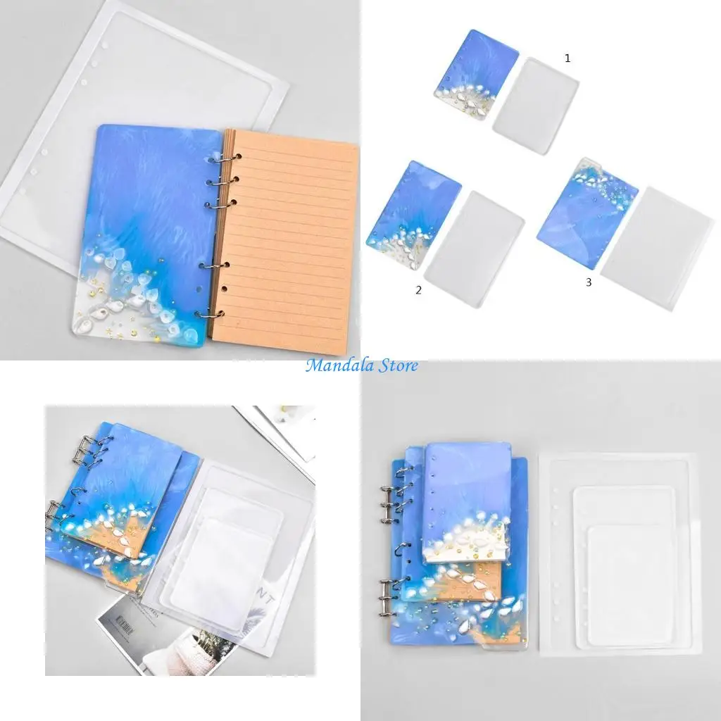 U2JC Handmade Notebook Cover Silicone Mold Unique Crystal Epoxy Resin Casting Mould
U2JC Handmade Notebook Cover Silicone Mold Unique Crystal Epoxy Resin Casting Mould