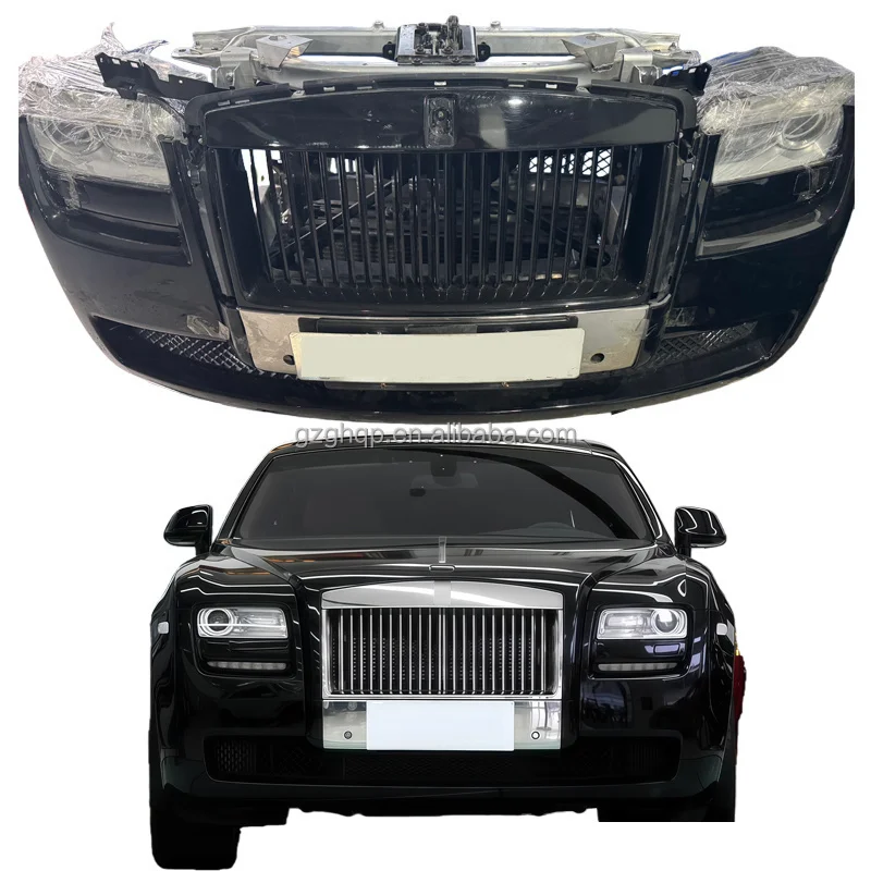 Original Automotive Front Bumper Assembly Compatible with Ghost Bumper, Headlights, Radiator, and Body Kit.
Original Automotive Front Bumper Assembly Compatible with Ghost Bumper, Headlights, Radiator, and Body Kit.