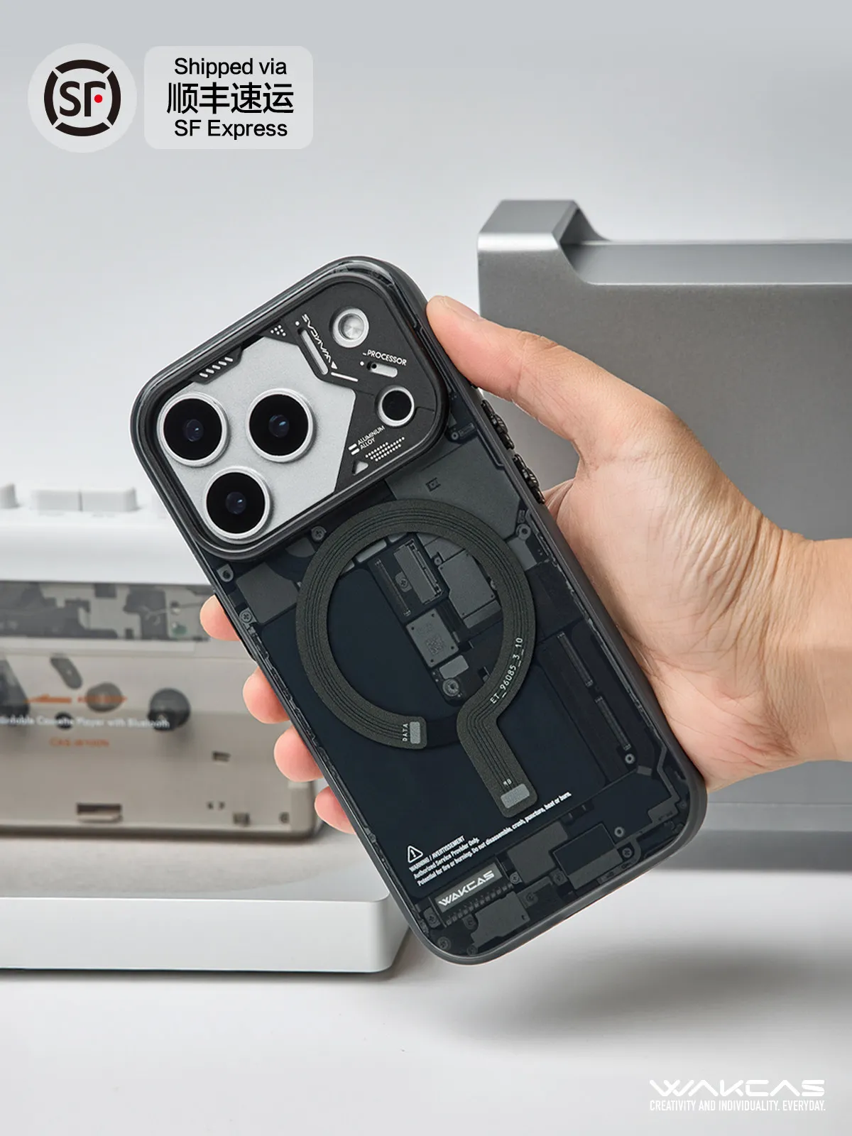Wakcas Circuit Board Magnetic Phone Case All Inclusive Anti Drop Protective Cover Suitable for iphone17/iphone17 promax Gift
Wakcas Circuit Board Magnetic Phone Case All Inclusive Anti Drop Protective Cover Suitable for iphone17/iphone17 promax Gift