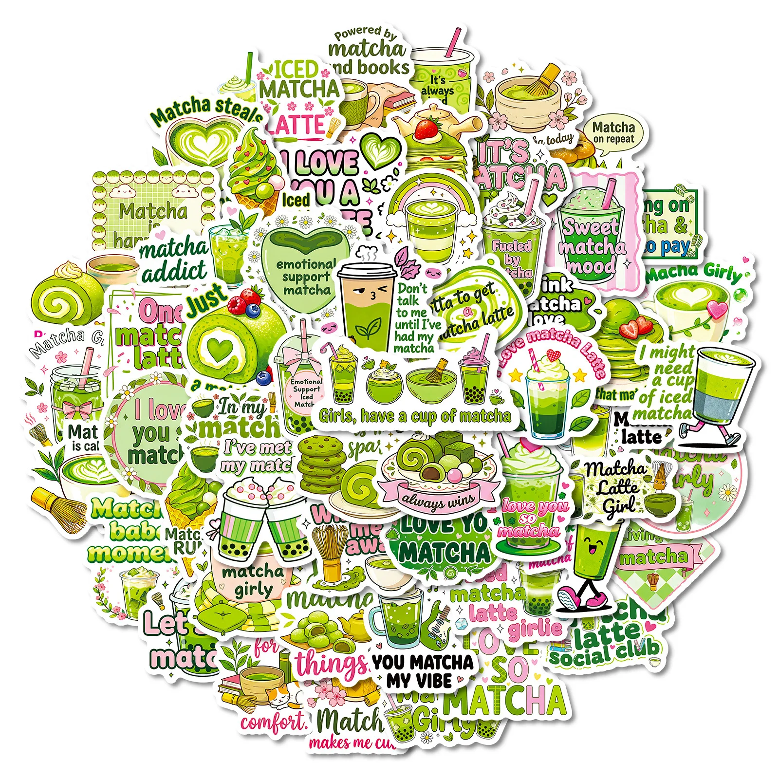 10/30/56PCS INS Style Matcha Theme Text Stickers Green Tone Drink Food DIY Toys Guitar Luggage Suitcase Decal Graffiti Sticker
10/30/56PCS INS Style Matcha Theme Text Stickers Green Tone Drink Food DIY Toys Guitar Luggage Suitcase Decal Graffiti Sticker