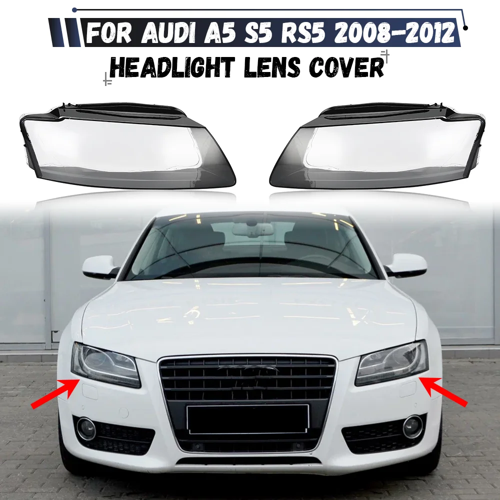 Front Headlamp Cover Headlight Shell Transparent Lampshade Lens For Audi A5 S5 RS5 2008 2009 2010 2011 2012
Front Headlamp Cover Headlight Shell Transparent Lampshade Lens For Audi A5 S5 RS5 2008 2009 2010 2011 2012