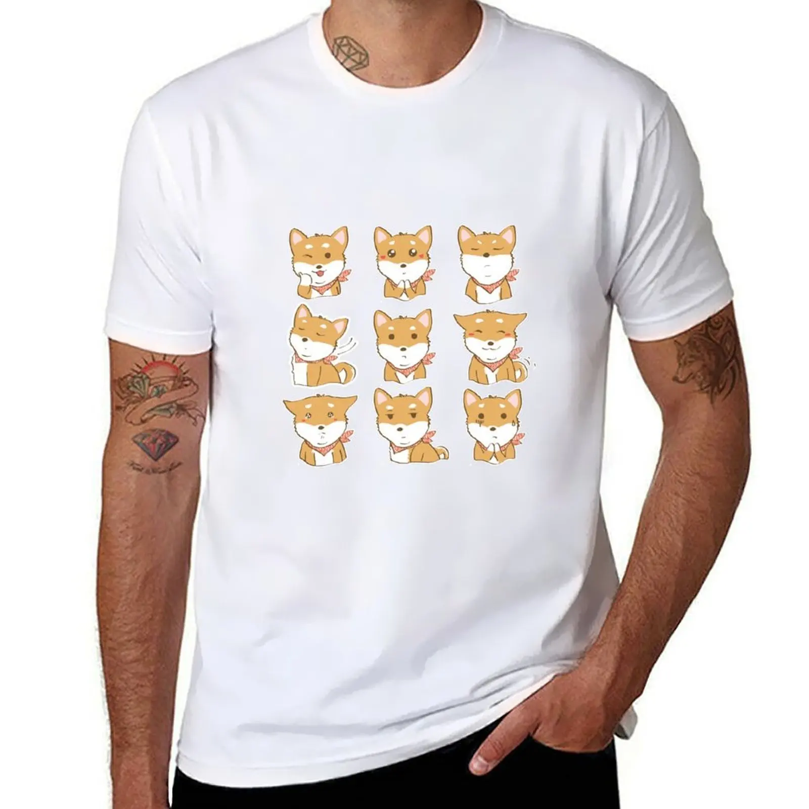 Cute Shiba inu with different expressions T-Shirt anime t shirts for man funny t shirts dark humor T-Shirt
Cute Shiba inu with different expressions T-Shirt anime t shirts for man funny t shirts dark humor T-Shirt