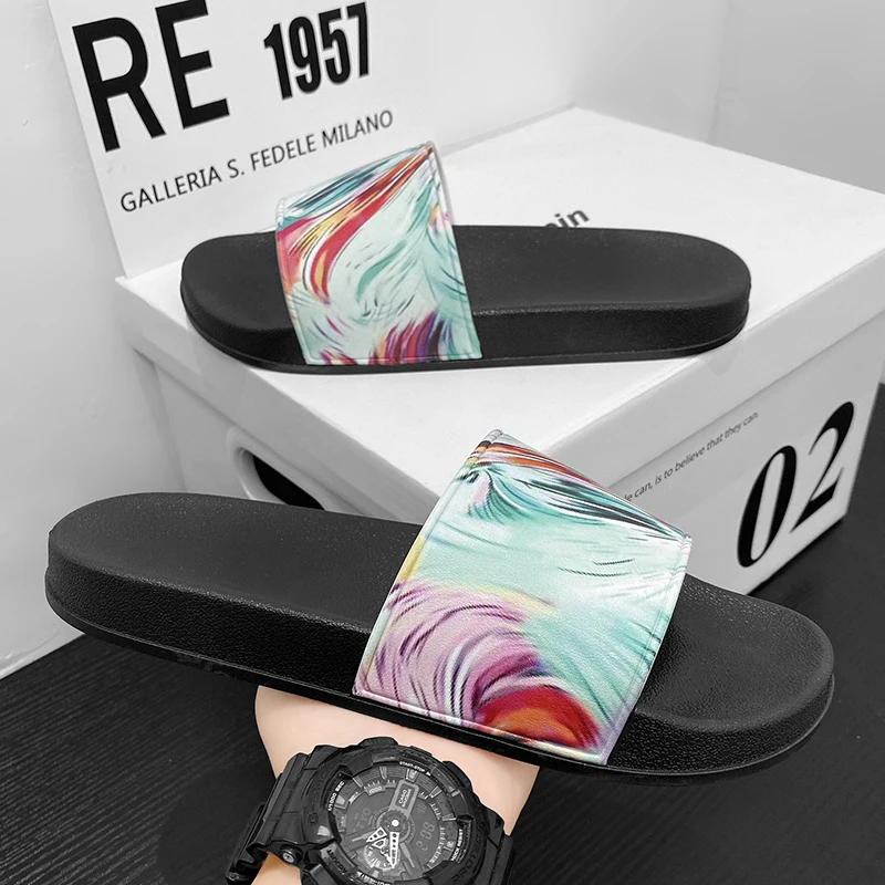 Унисекс летние нескользящие домашние тапочки 2026 года, легкие износостойкие повседневные уличные шлепанцы, пляжные тапочки
Унисекс летние нескользящие домашние тапочки 2026 года, легкие износостойкие повседневные уличные шлепанцы, пляжные тапочки