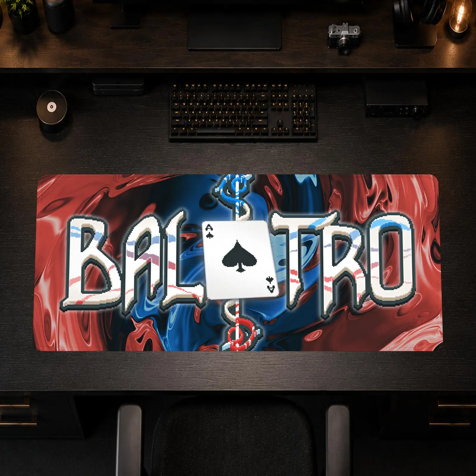 Balatro Mouse Pad Gaming office Non-slip Desk Mat Diy Mousepad Large Game Keyboard overlock
Balatro Mouse Pad Gaming office Non-slip Desk Mat Diy Mousepad Large Game Keyboard overlock