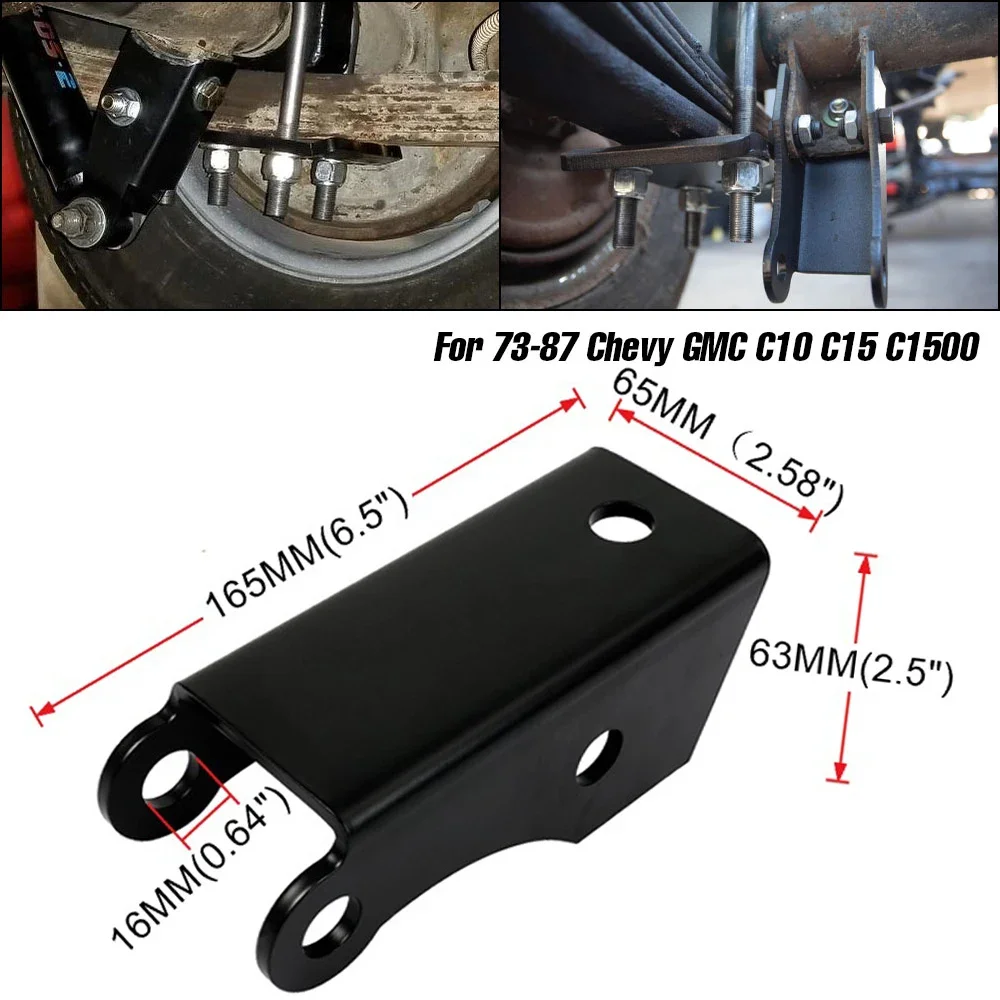2pc Car Rear Shock Extensions Bracket Kit Aluminium Lower Shock Extender Lift Leveling For 1973-1987 Chevrolet GMC C10 C15 C1500
2pc Car Rear Shock Extensions Bracket Kit Aluminium Lower Shock Extender Lift Leveling For 1973-1987 Chevrolet GMC C10 C15 C1500