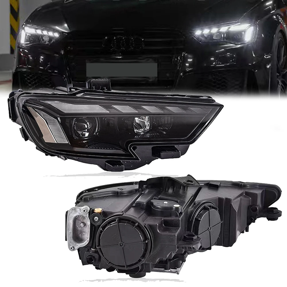 Автомобильные фары для Audi A3 2017-2020 S3 Светодиодные фары Светодиодные DRL Ходовые огни Светодиодные указатели поворота Светодиодные ближние + дальние фары в сборе
Автомобильные фары для Audi A3 2017-2020 S3 Светодиодные фары Светодиодные DRL Ходовые огни Светодиодные указатели поворота Светодиодные ближние + дальние фары в сборе
