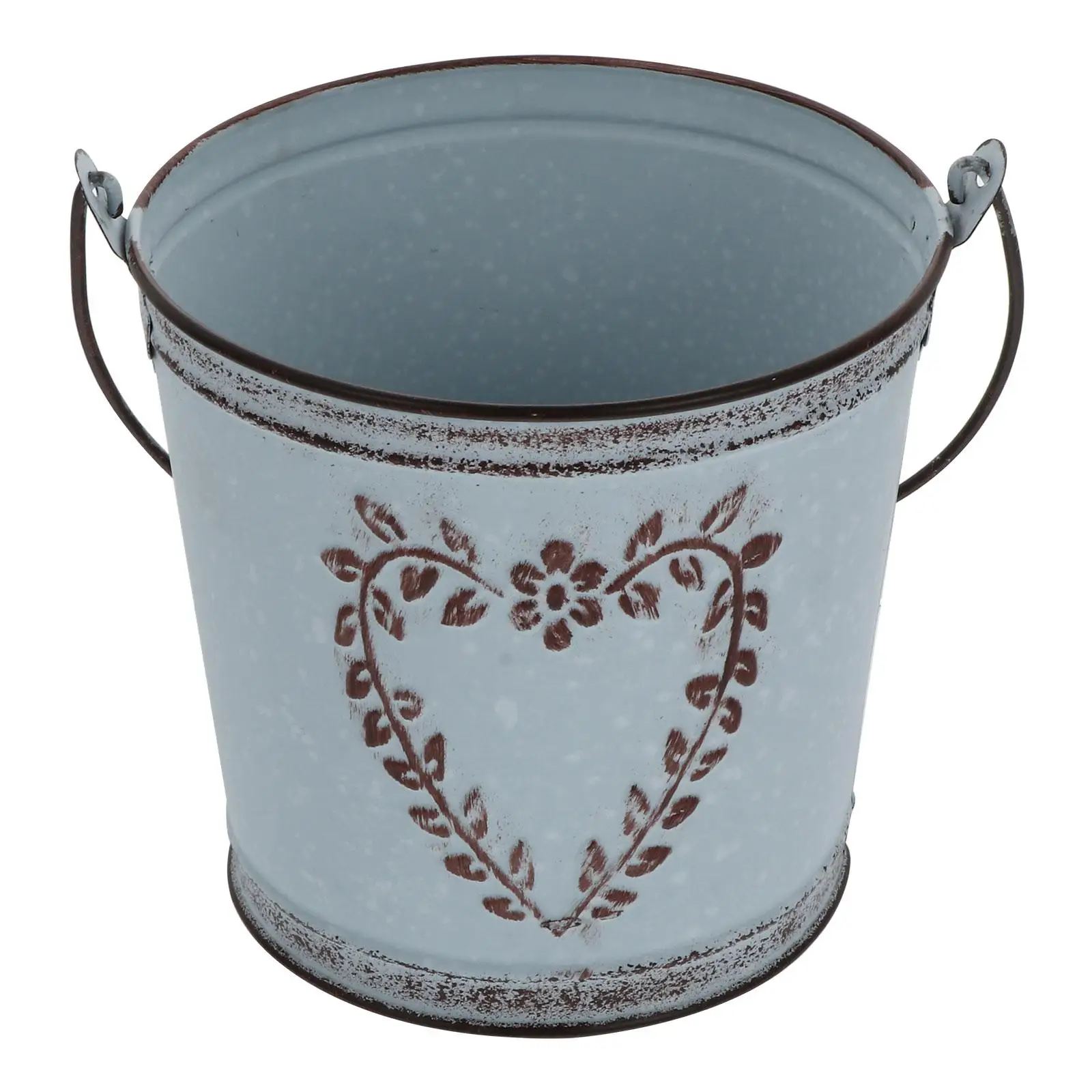 Round Basin Bucket Decorative Flowers Vase Plant Pot Vintage Galvanized Sheet Multipurpose Storage Garden Balcony
Round Basin Bucket Decorative Flowers Vase Plant Pot Vintage Galvanized Sheet Multipurpose Storage Garden Balcony