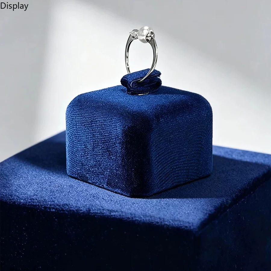 High-Quality Velvet Ring Display Stand, Shop Counter & Window Jewelry Showcase, Boutique Display Prop & Organizer
High-Quality Velvet Ring Display Stand, Shop Counter & Window Jewelry Showcase, Boutique Display Prop & Organizer