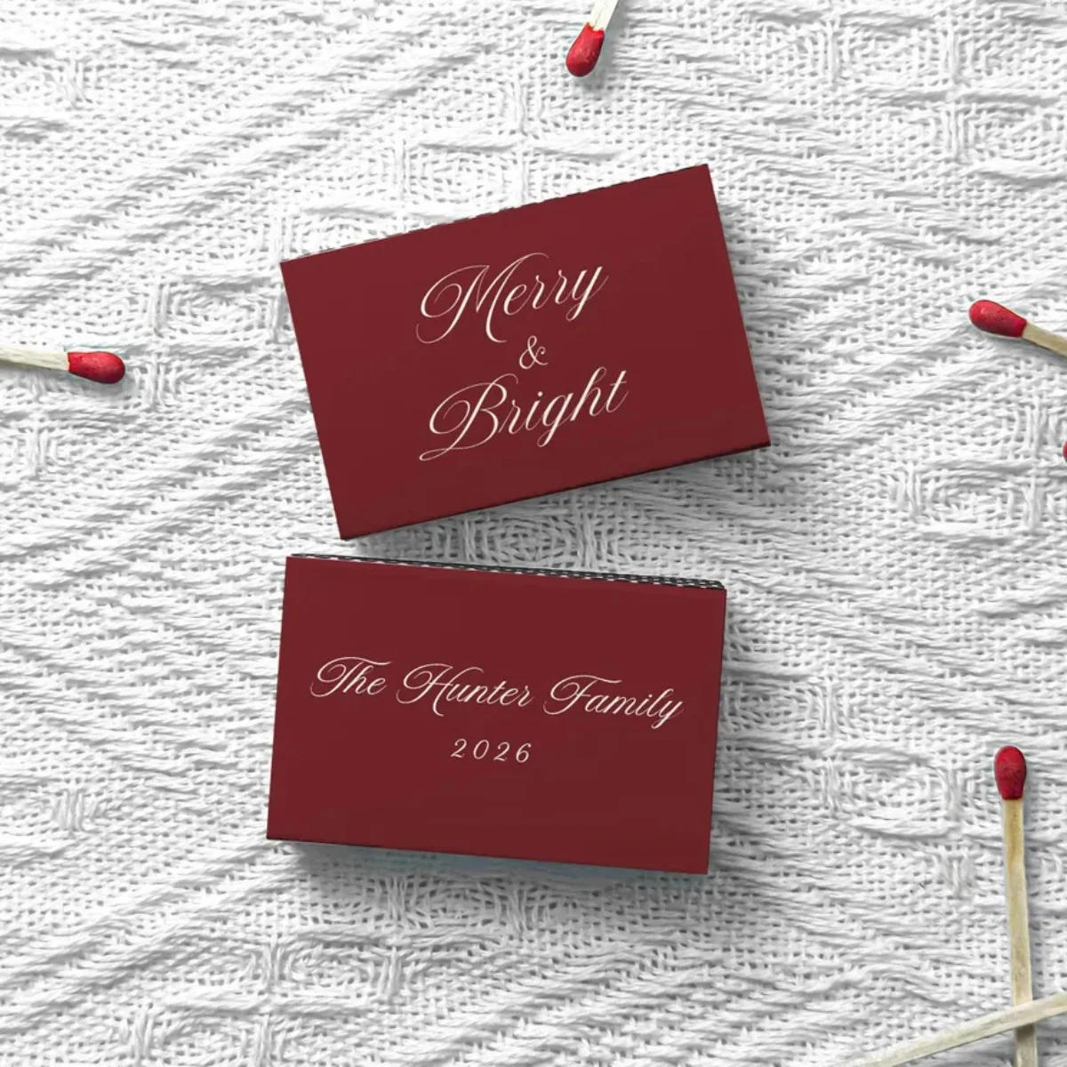 Персонализированный рождественский спичечный ящик, веселые и яркие праздничные сувениры, подарки с именем семьи на заказ, винтажный рождественский декор на память 2025 г.
Персонализированный рождественский спичечный ящик, веселые и яркие праздничные сувениры, подарки с именем семьи на заказ, винтажный рождественский декор на память 2025 г.