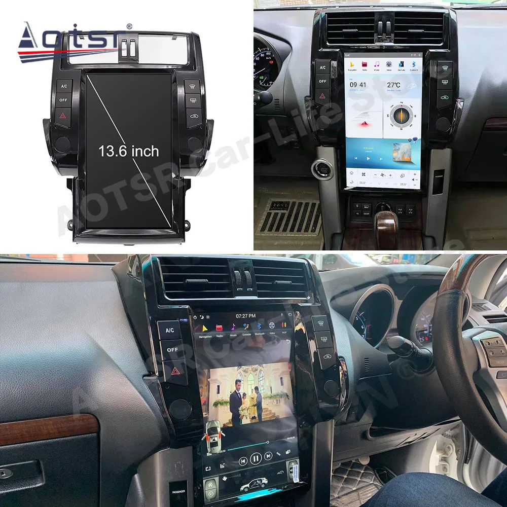 13.6 Inch Android 13 For Toyota Land Cruiser Prado 150 2010~2020 Car Radio Receiver GPS Intelligent Navigation Stereo Head Unit
13.6 Inch Android 13 For Toyota Land Cruiser Prado 150 2010~2020 Car Radio Receiver GPS Intelligent Navigation Stereo Head Unit