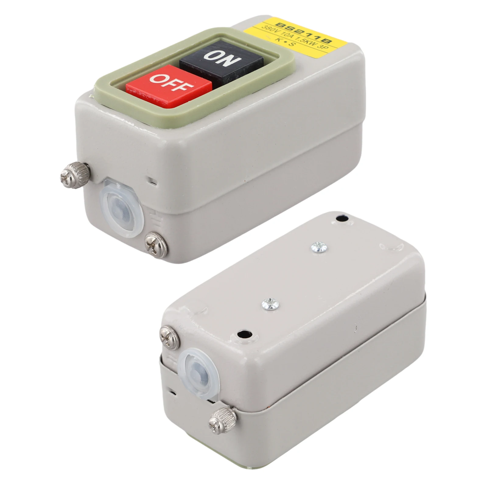 3P Latching Pushbutton Switch B11 B16 B30 On Off Start Stop Power Control 380V 10A for Industrial Equipment Panels
3P Latching Pushbutton Switch B11 B16 B30 On Off Start Stop Power Control 380V 10A for Industrial Equipment Panels