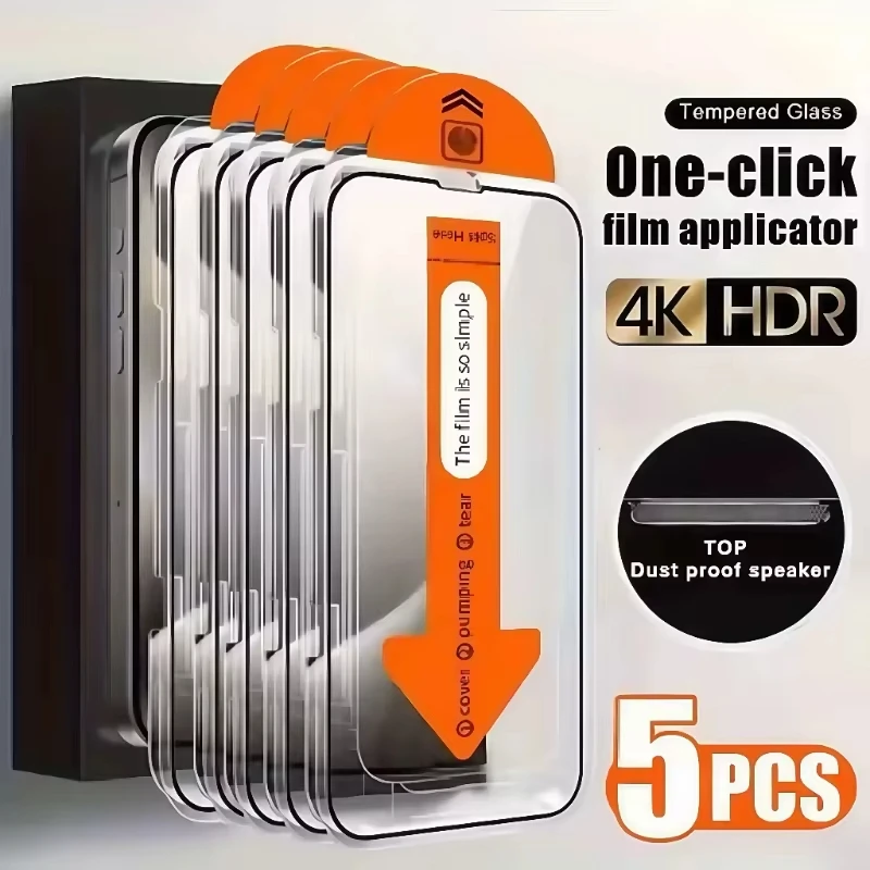 5Pcs HD Screen Protector For Samsung S25 Ultra S24 S23 S22 Plus S24 FE A56 5G A36 A55 A16 A26 A54 A52 A53 A15 A35 A06 A13 Glass
5Pcs HD Screen Protector For Samsung S25 Ultra S24 S23 S22 Plus S24 FE A56 5G A36 A55 A16 A26 A54 A52 A53 A15 A35 A06 A13 Glass