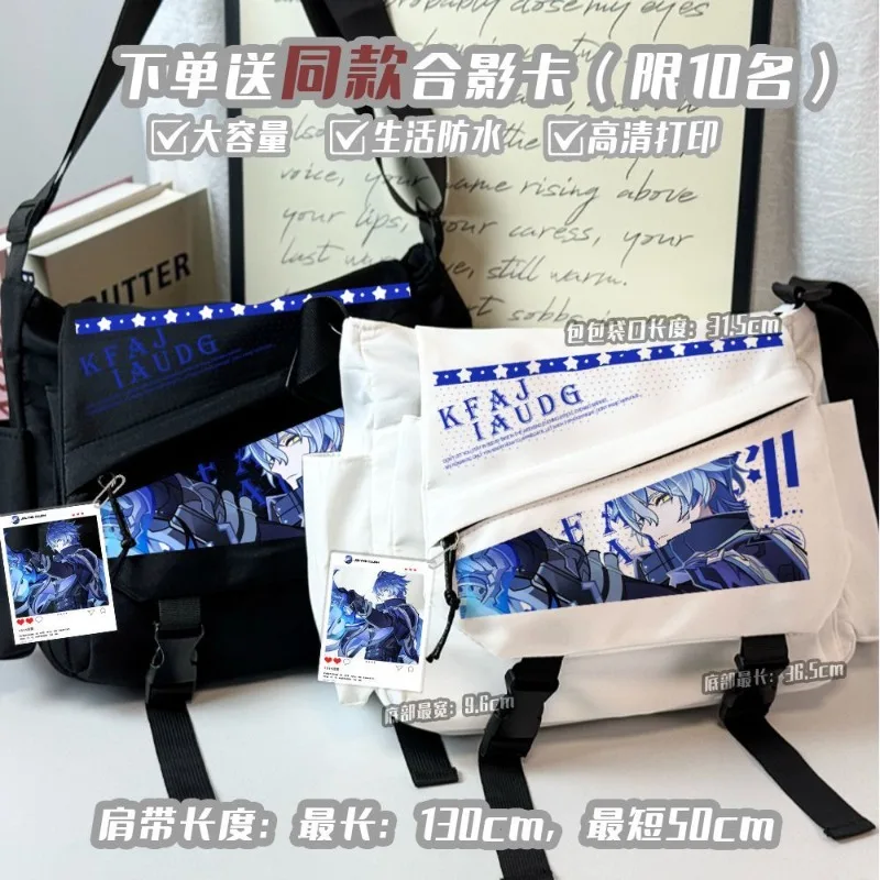 Игра аниме Genshin Impact косплей флины нейлоновая ткань мультяшная сумка большая вместительная сумка на молнии сумка-мессенджер
Игра аниме Genshin Impact косплей флины нейлоновая ткань мультяшная сумка большая вместительная сумка на молнии сумка-мессенджер