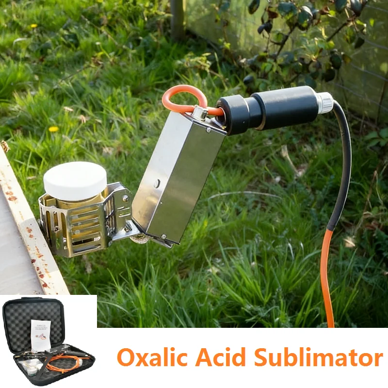 Oxalic Acid Sublimator 110V & 220V Oxalic Acid Evaporator Varroa Mite Vaporiser Oxalique Oxalic Acid Vaporizer Beekeeping Tools
Oxalic Acid Sublimator 110V & 220V Oxalic Acid Evaporator Varroa Mite Vaporiser Oxalique Oxalic Acid Vaporizer Beekeeping Tools