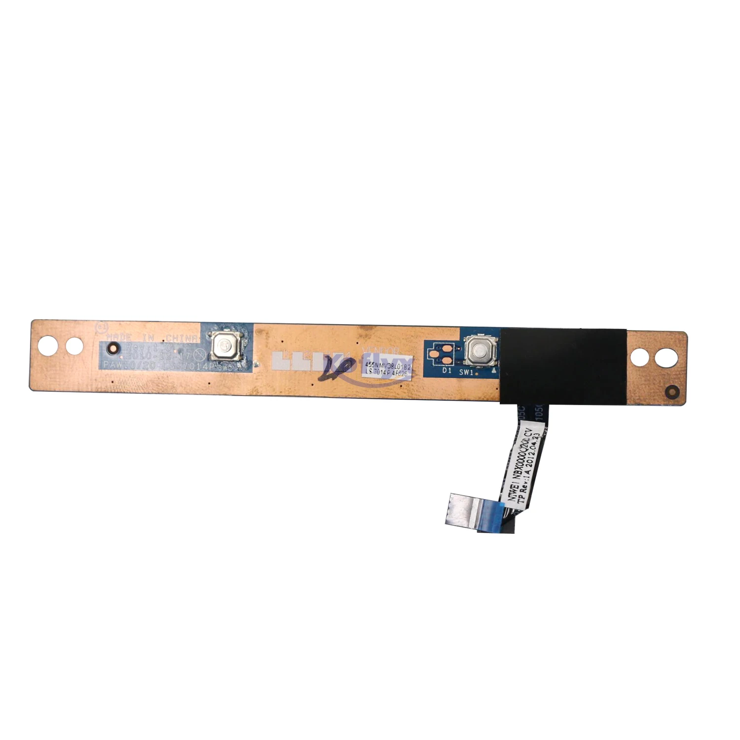 31049043 Koflyx new gadgets PAW10 TP BOARD W/TP CABLE for lenovo Z500 Laptop (ideapad)
31049043 Koflyx new gadgets PAW10 TP BOARD W/TP CABLE for lenovo Z500 Laptop (ideapad)