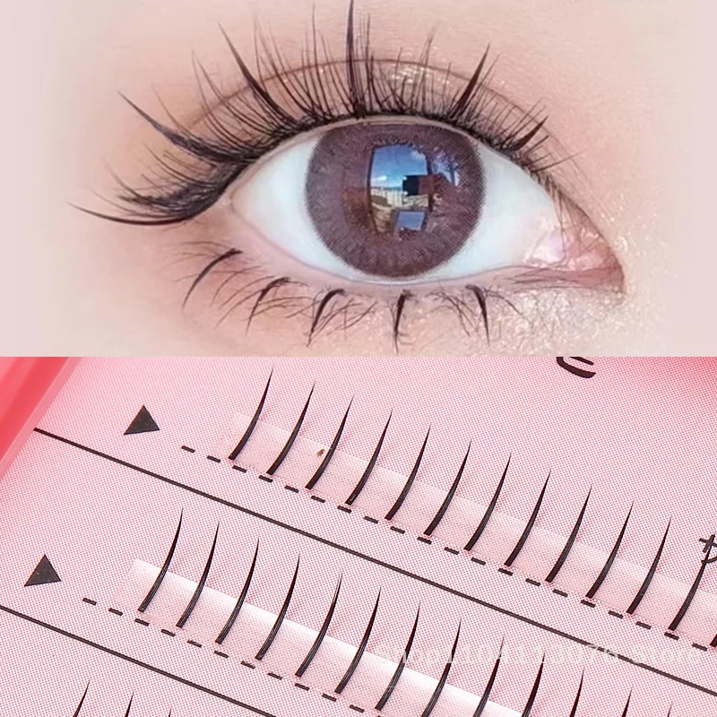 V-Shape Cluster Lashes Big Eye Manga Lashes Professional Makeup Individual Segment Grafting Eyelash
V-Shape Cluster Lashes Big Eye Manga Lashes Professional Makeup Individual Segment Grafting Eyelash